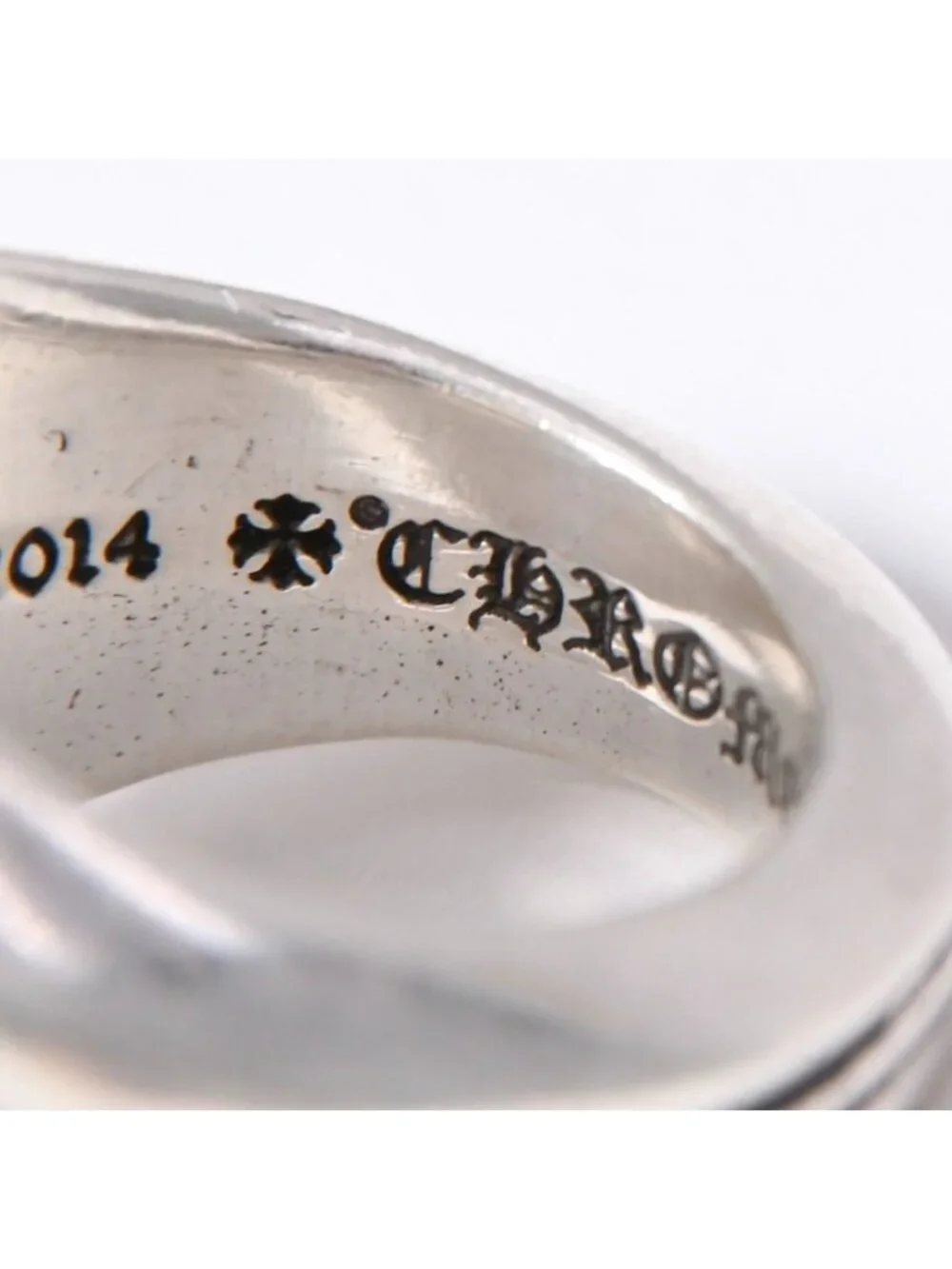 Chrome Hearts Sea Ring CH Plus 925 Sterling Silver